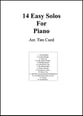 14 Easy Solos for Piano piano sheet music cover